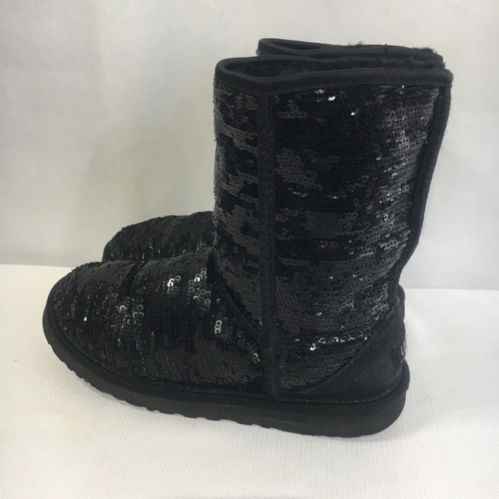 Ugg Short Sparkle Sequin Boots - image 5